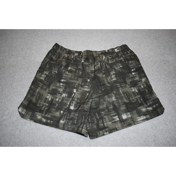 Hylete Shorts Men Size Large High Cut Stretch Gym Workout 5" Inseam Green - Picture 5 of 8